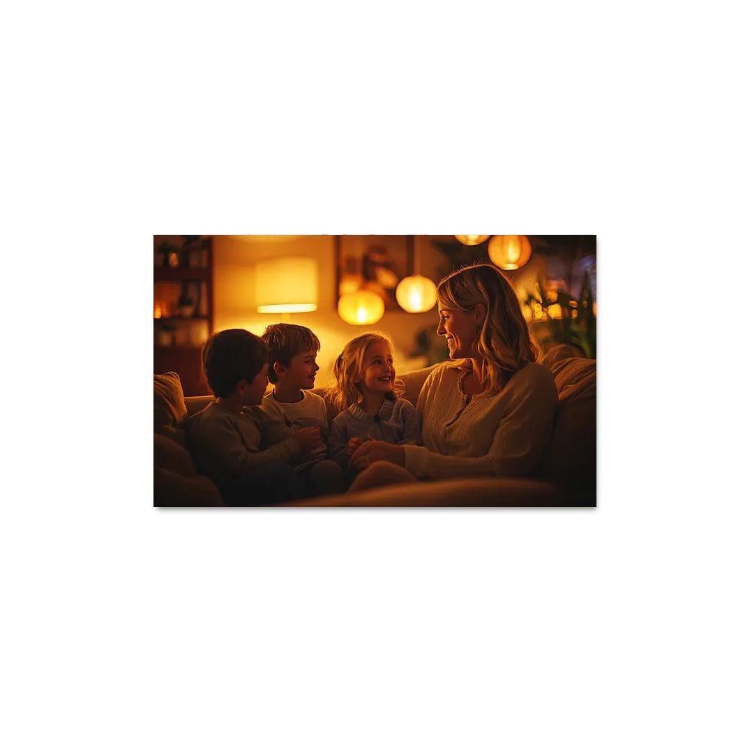 A Mothers Heart The Foundation Of Family Canvas Paintings Frame