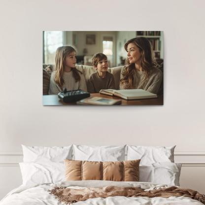 Echoes Of Love A Mothers Enduring Voice Custom Paintings Frame