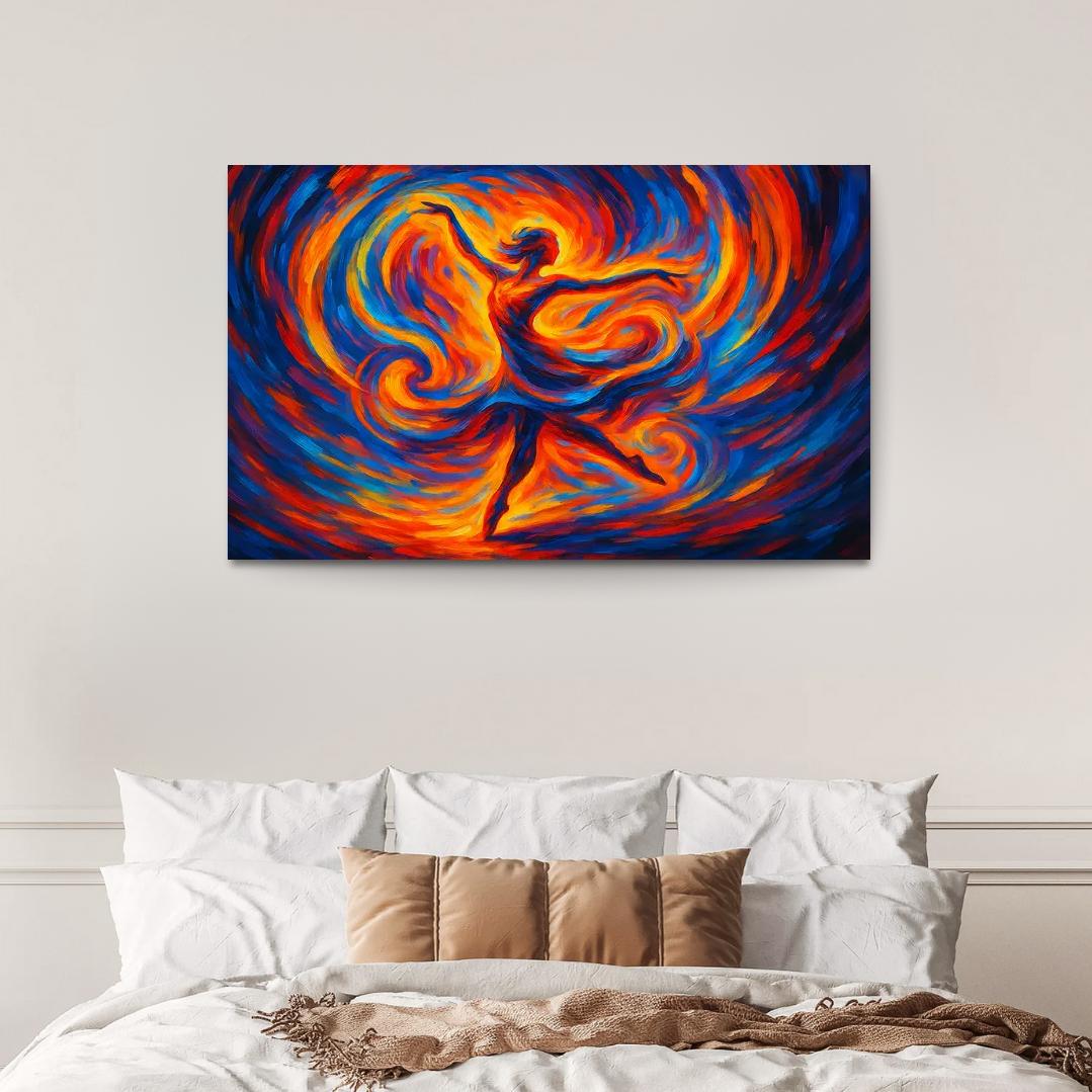Dance Of The Boundless Spirit Premium Artwork Frames