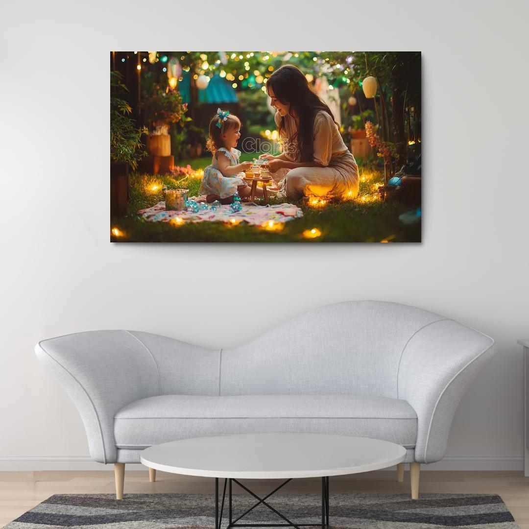 Moments Of Magic A Mothers Enchantment Custom Paintings Frame