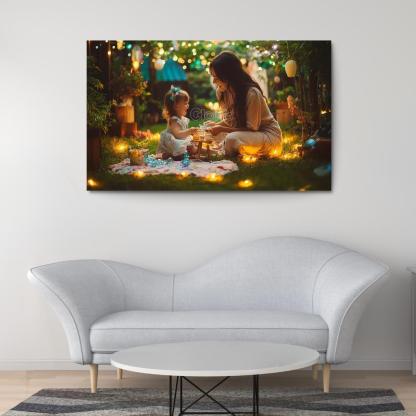 Moments Of Magic A Mothers Enchantment Custom Paintings Frame