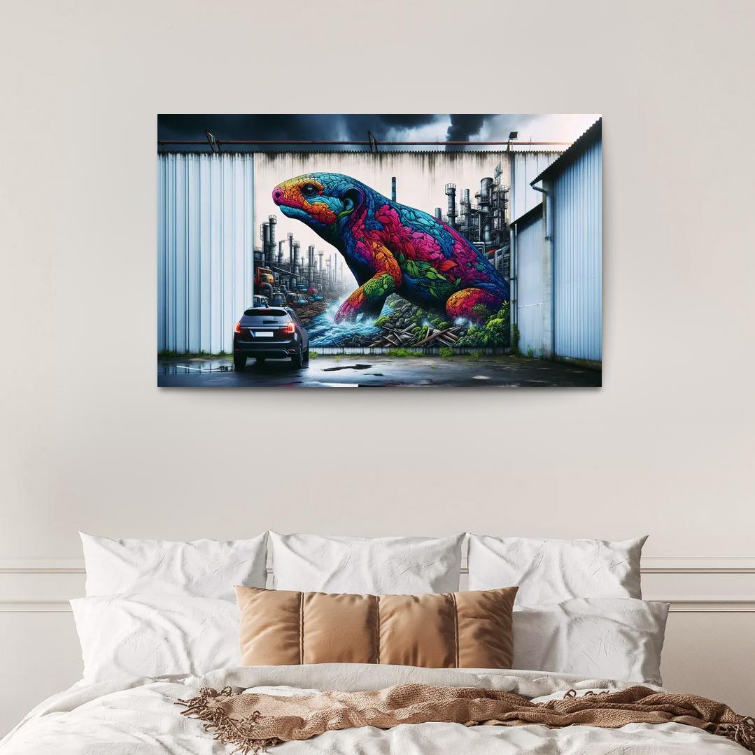 Whispers Of Nature The Cry Of Endangered Species Custom Paintings Frame