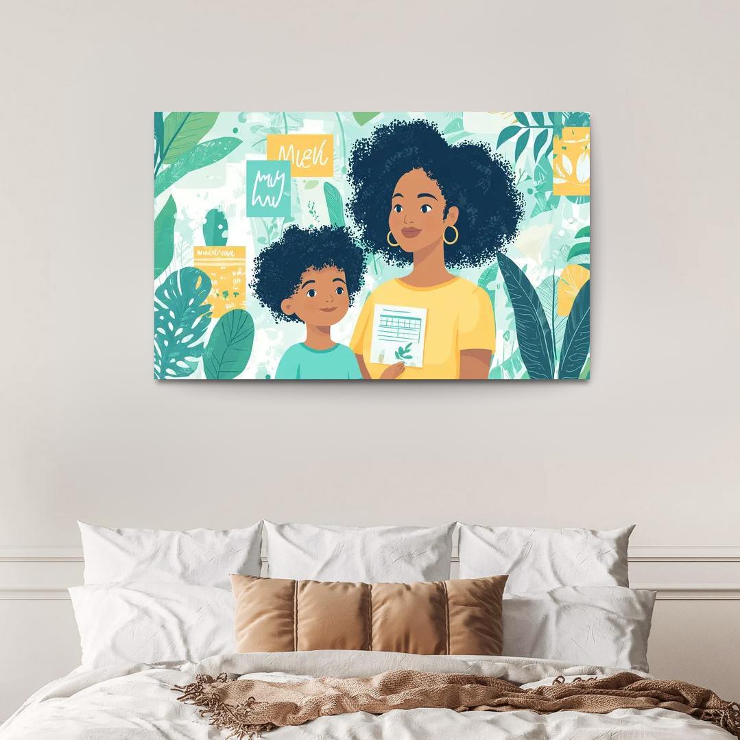 The Shield Of Strength A Mothers Protective Love One-piece Frames