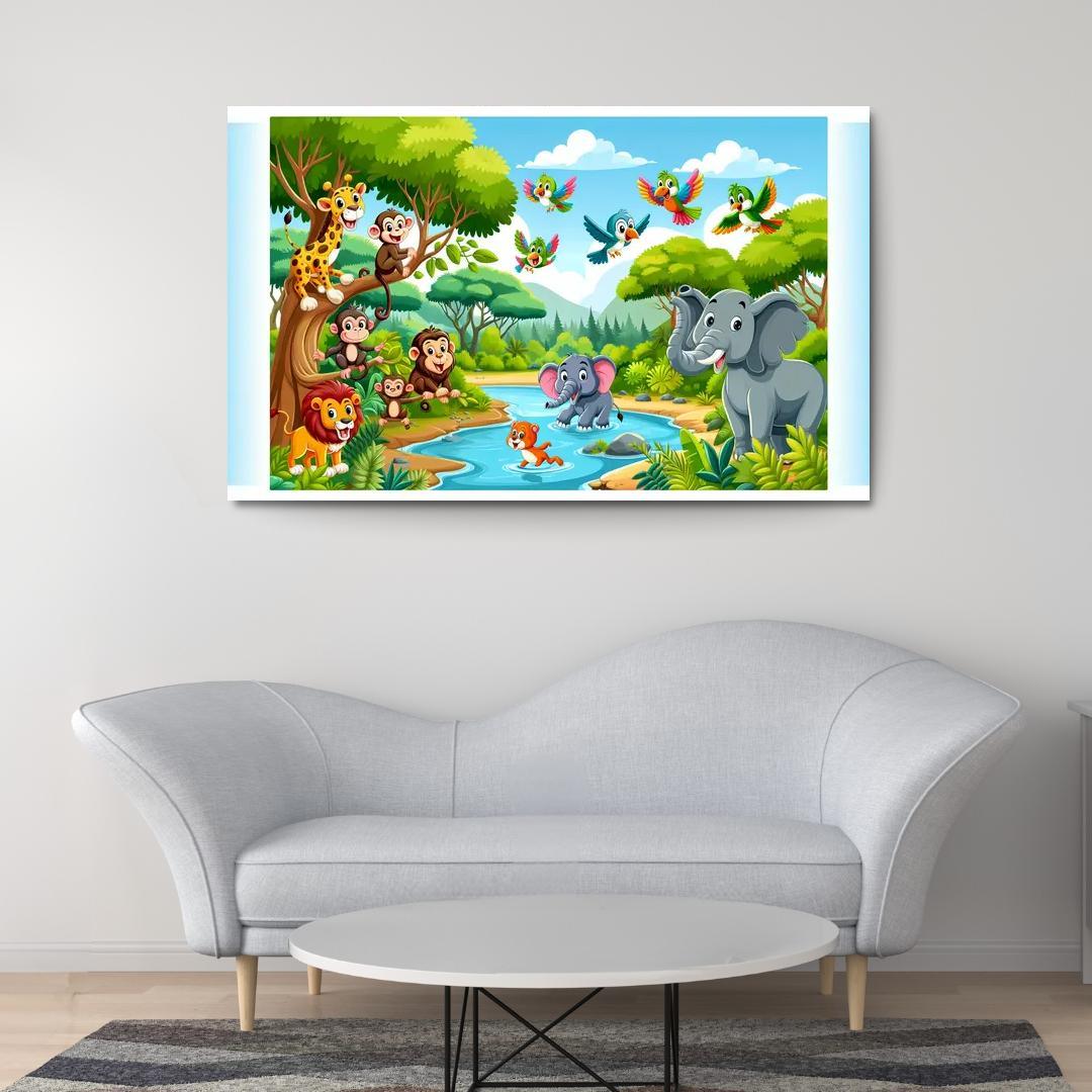 Jungle Jamboree Premium Artwork Frames