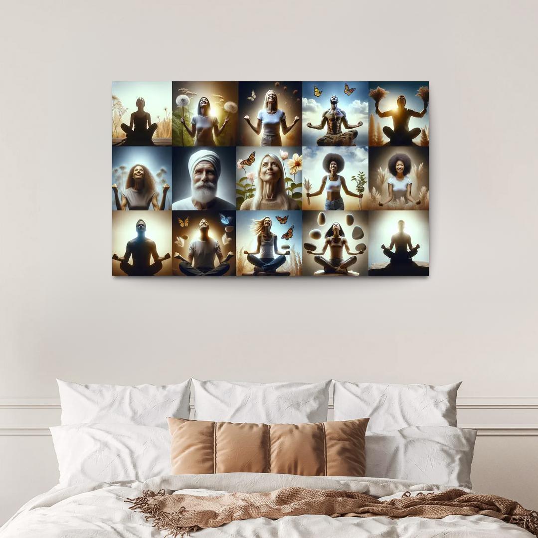 Resilience In The Face Of Adversity Stories Of Survivors Custom Paintings Frame