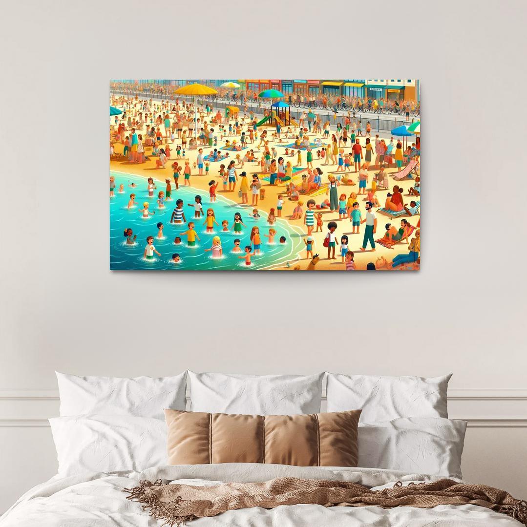 Sunshine Coast Family Fun And Activities Modern Paintings Frame