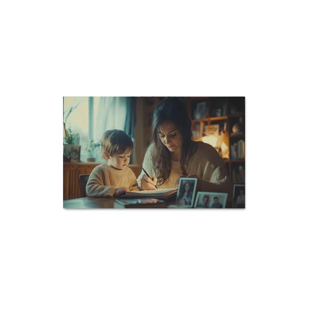 The Diary Of Love A Mother's Written Journey One-piece Frames