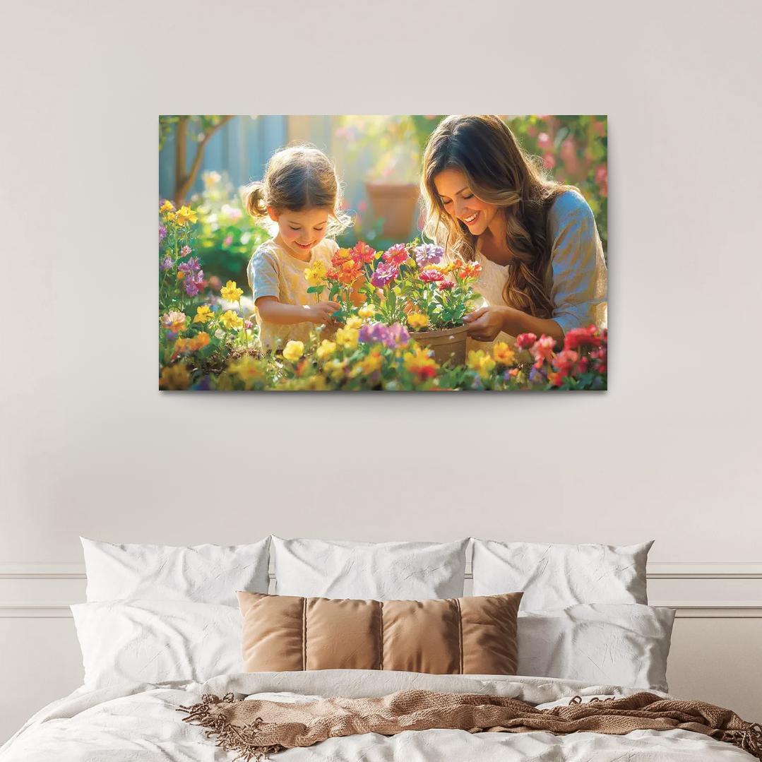 A Garden Of Love Cultivating Memories With Mom One-piece Frames