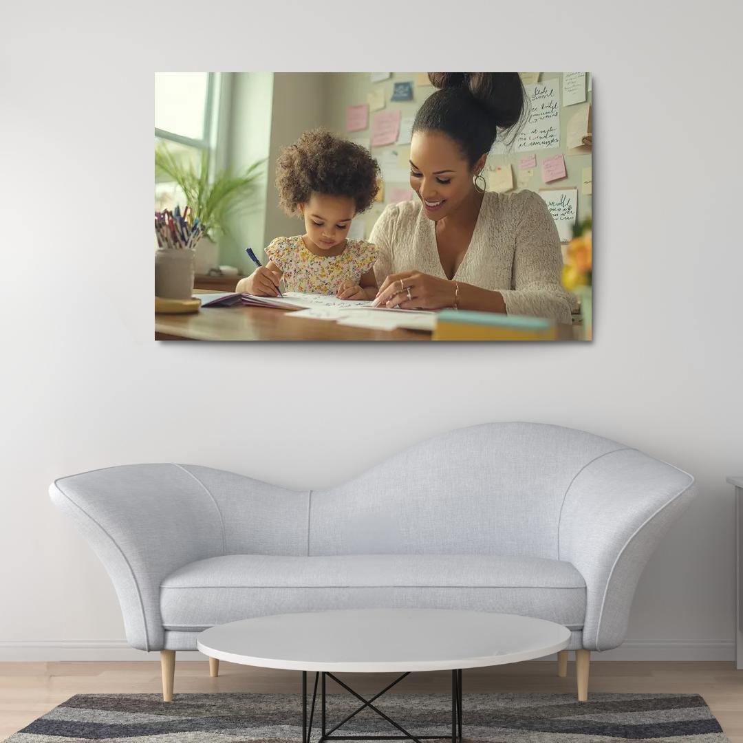 Letters Of Love A Mothers Written Words Custom Paintings Frame