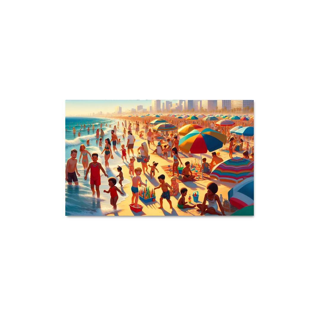 Gentle Bay Family Fun Zone Abstract Paintings Frame