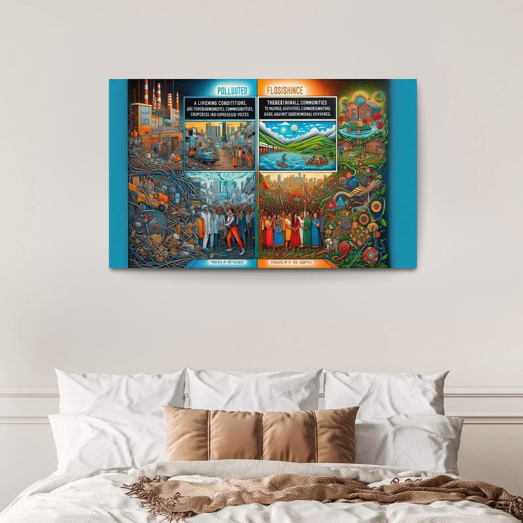 Healing Our Planet A Call For Environmental Justice Multi-panel Paintings