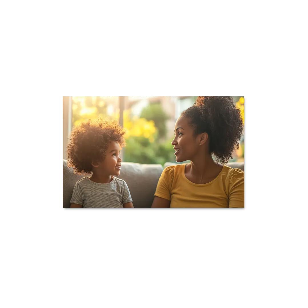 The Strength Of Her Voice A Mothers Empowering Words Canvas Paintings Frame