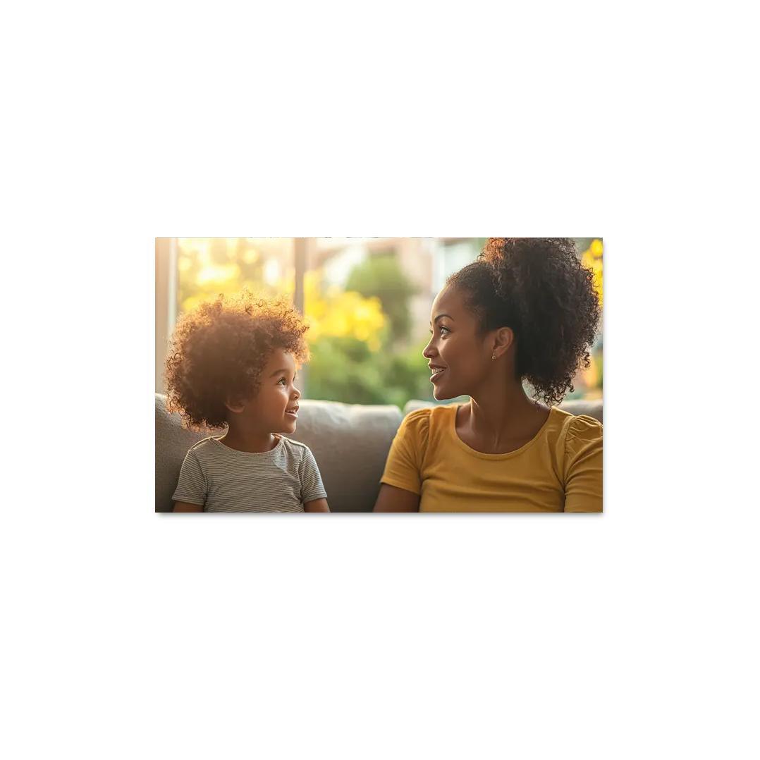 The Strength Of Her Voice A Mothers Empowering Words Canvas Paintings Frame