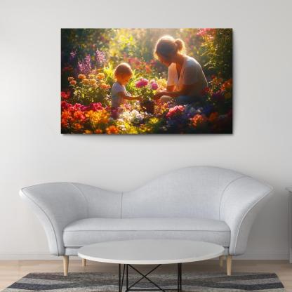 The Garden Of Memories Cultivating Love Custom Paintings Frame
