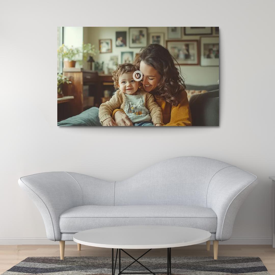 The Nurturers Embrace A Mothers Love Canvas Paintings Frame