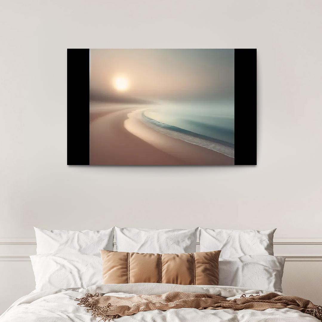 Misty Isle Beach Premium Artwork Frames