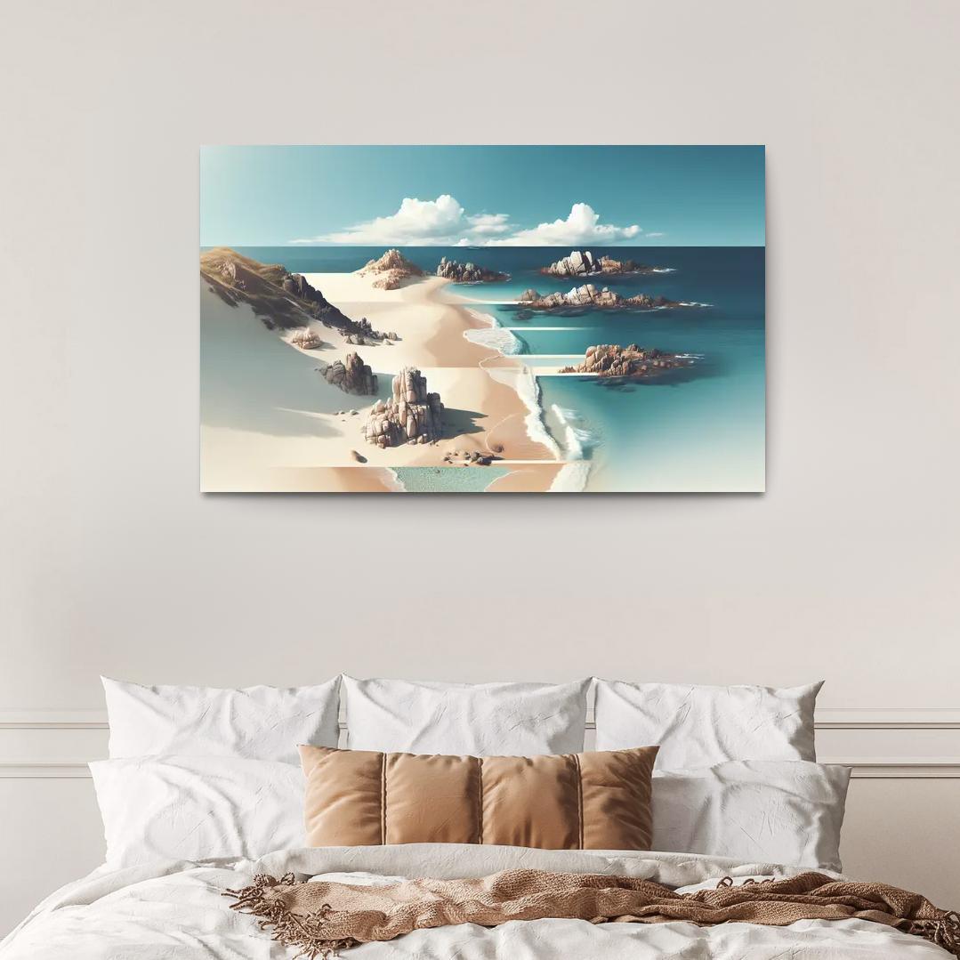 Serene Waters A Hidden Gem Custom Paintings Frame