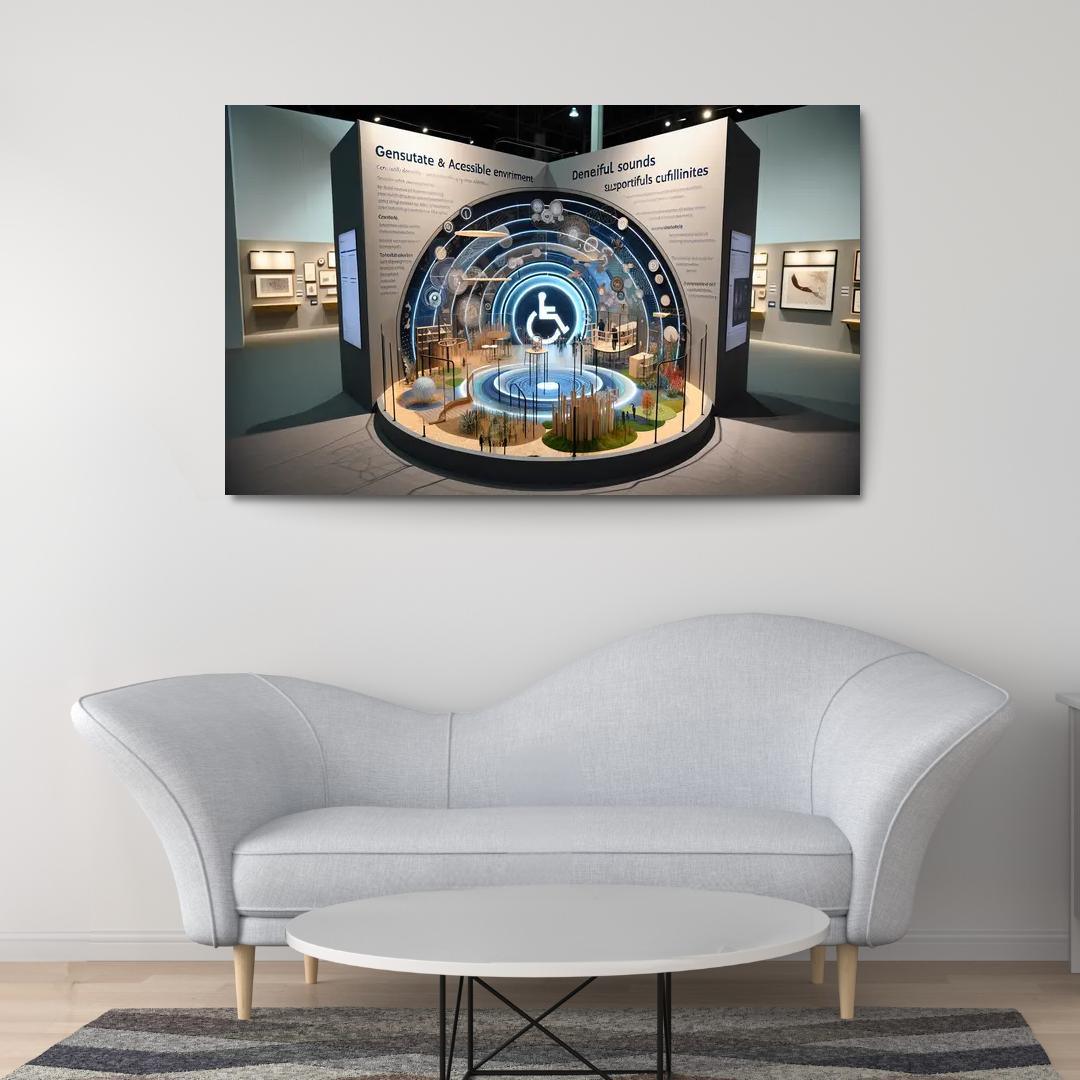 Breaking Barriers Advocacy For Accessibility And Inclusion Multi-panel Paintings