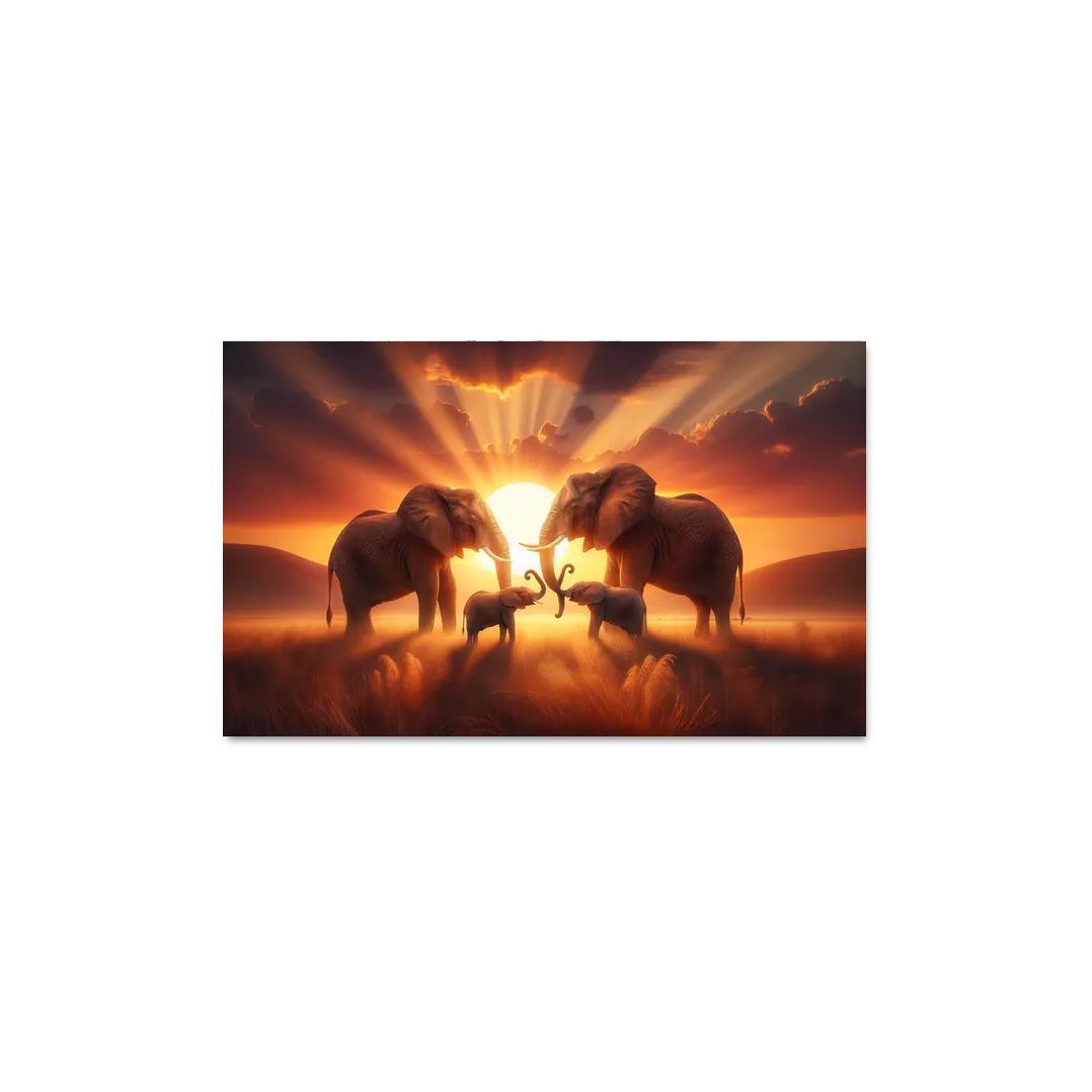 The Secrets of Elephant Communication 1 Piece HD Canvas Wall Art-Original Frame