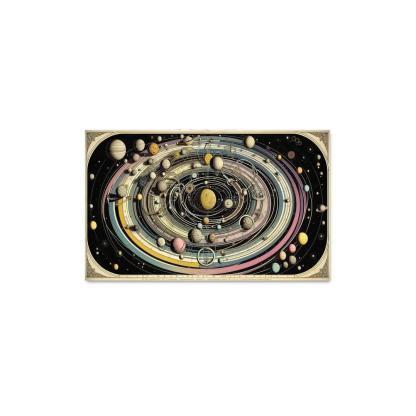 The Harmony Of Celestial Mechanics Abstract Paintings Frame