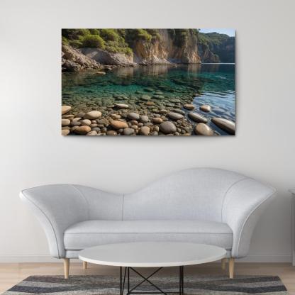 Crystalline Waters Of Tranquil Cove Art Trends