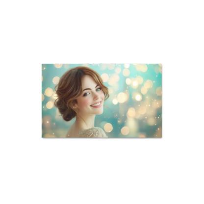 Emma Stone Shining Bright In The La La Land Of Dreams Framed Paintings
