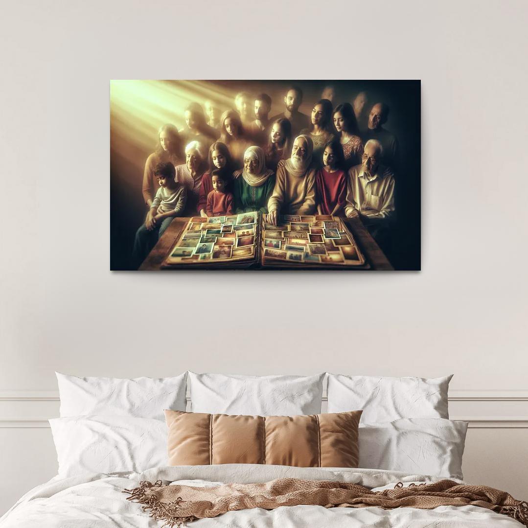 Fading Memories The Impact Of Climate Change Custom Paintings Frame