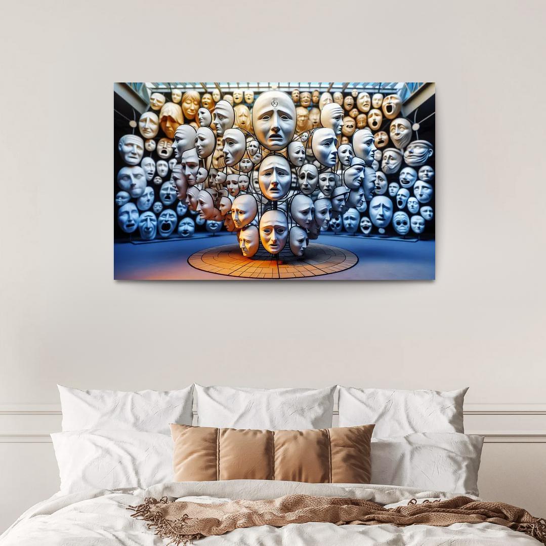 Beyond The Labels Understanding Mental Health Custom Paintings Frame