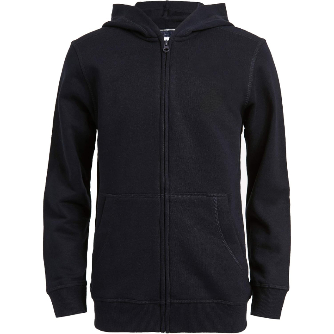 Kangaroo Pockets Zip Up Hoodie