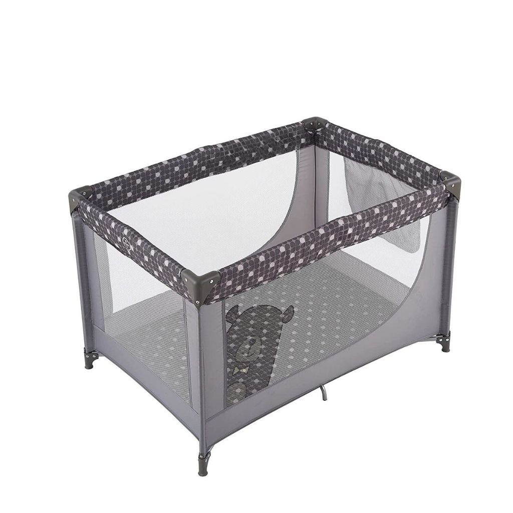 Portable Playpen Crib With Mattress Foldable Travel Playard For Babies