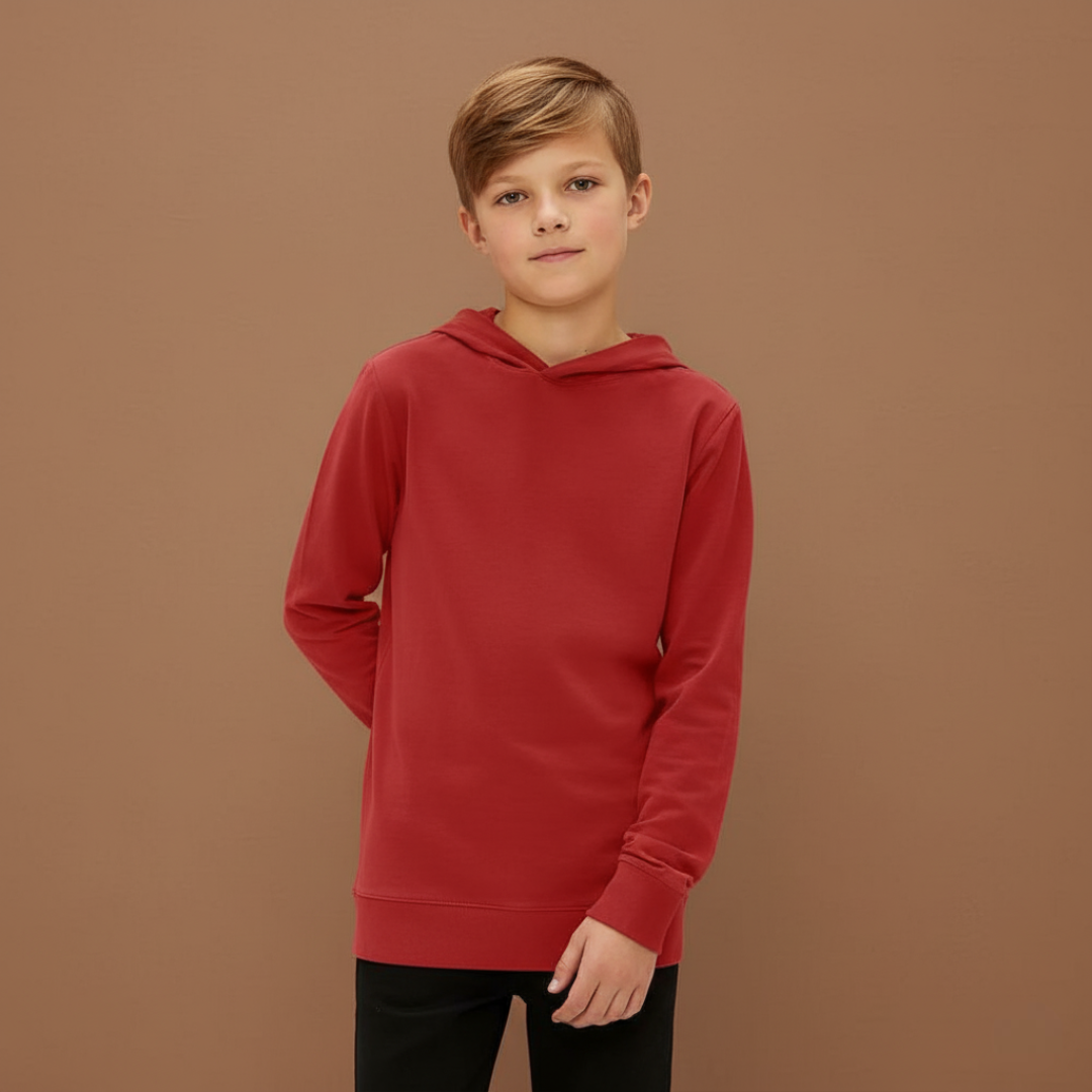 Boys Long Sleeve Hooded Sweatshirt