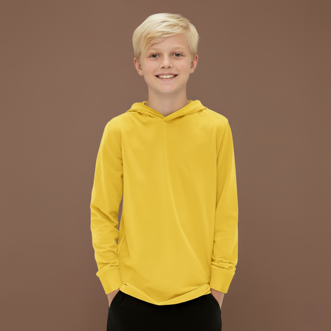 Boys Long Sleeve Hooded Sweatshirt