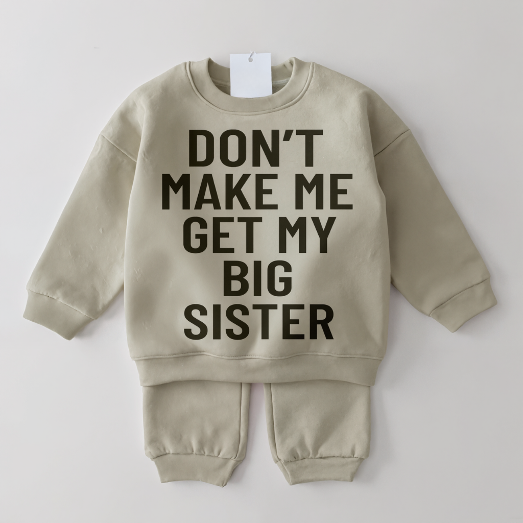 GET MY BIG SISTER Baby 2 Piece Set