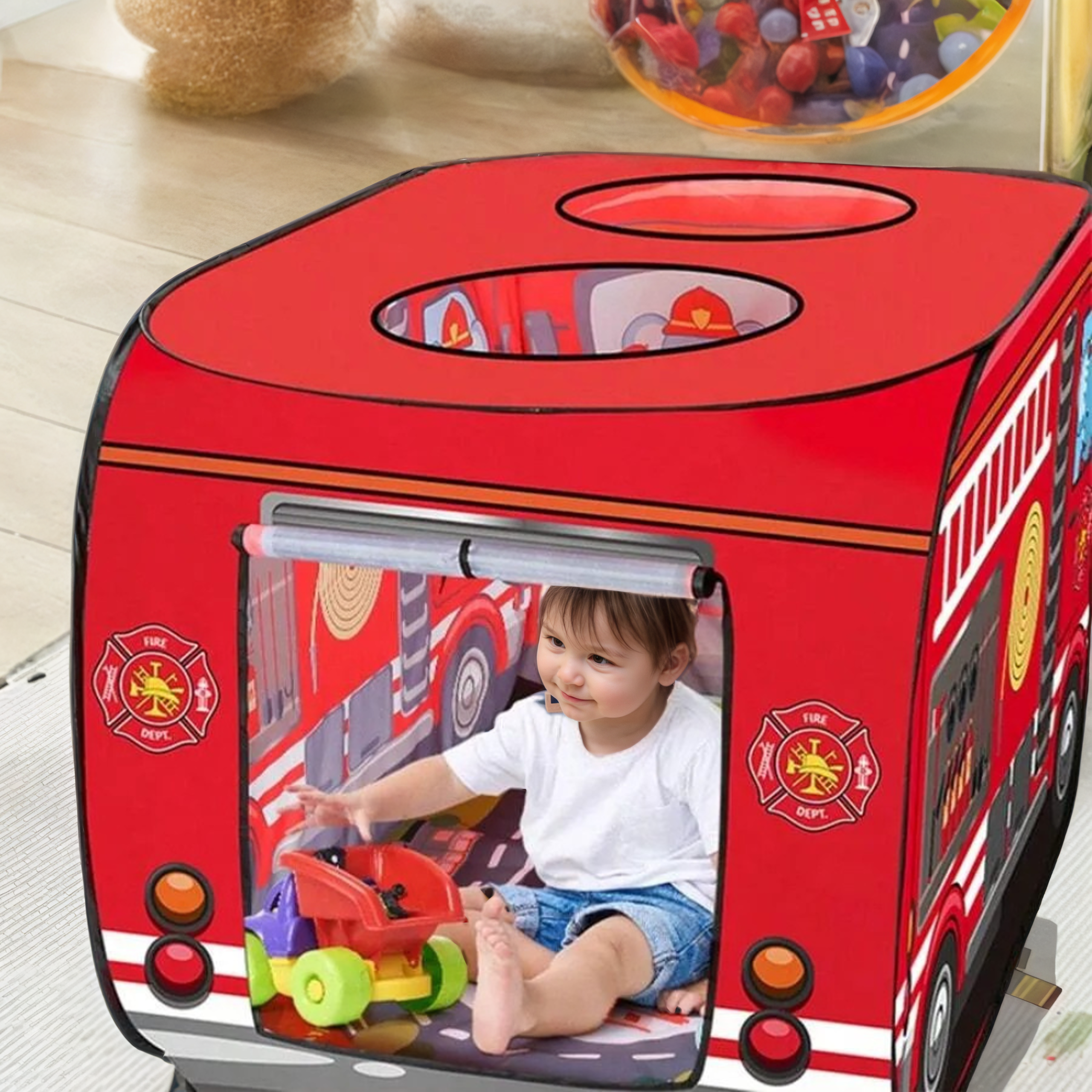 Children Tent Playhouse Indoor Outdoor Climbing Toy Portable Foldable 
