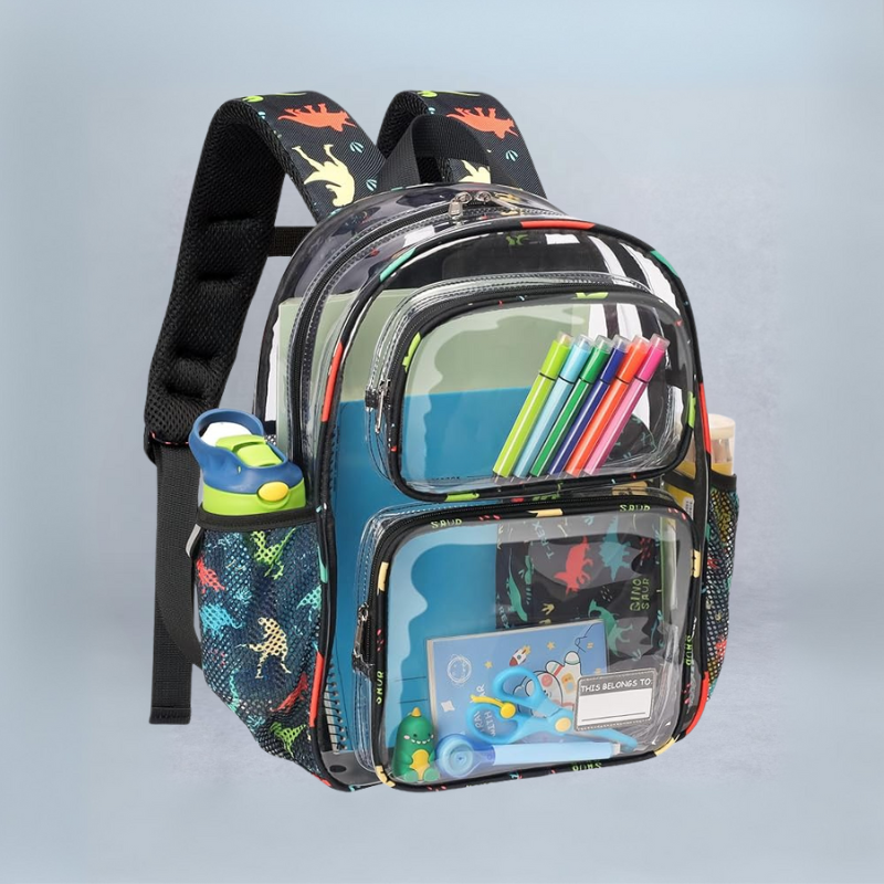 1 Pack Clear Backpack for Kids