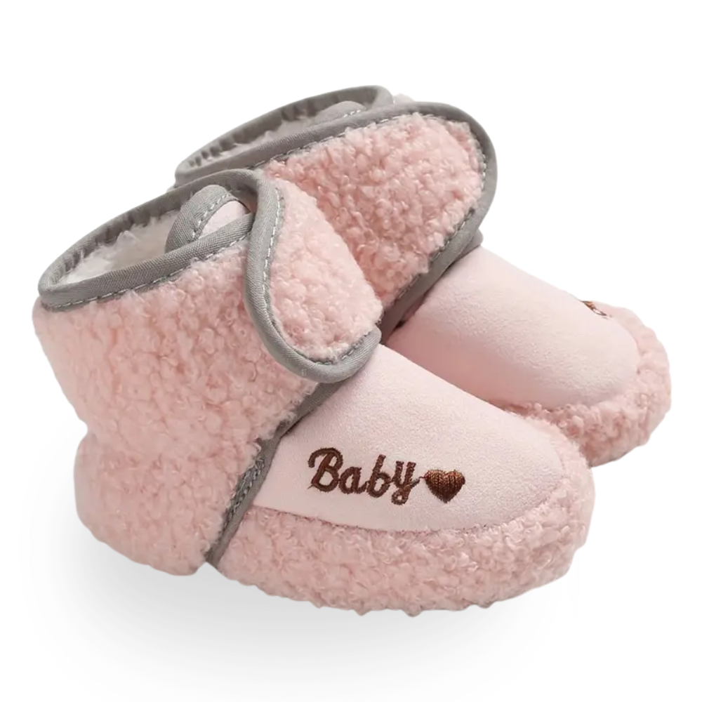 Cozy Soft Plush Lined Ankle Boots For Toddler Boys