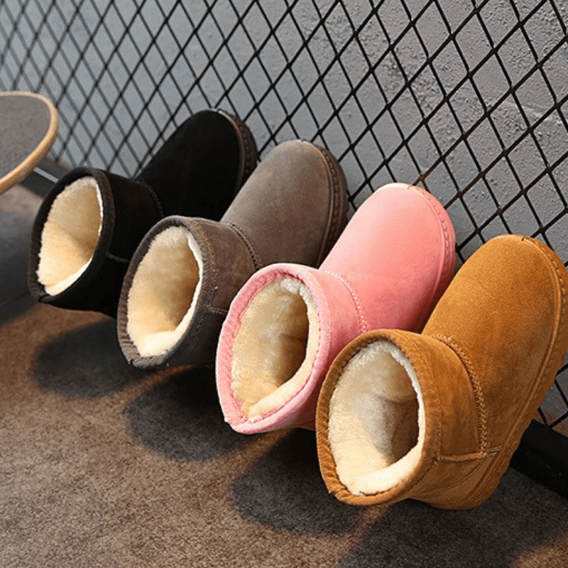 Ankle Length Warm Boots-Children Pajamas