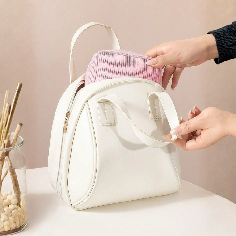 Pack Of 1 Mini Pack Sanitary Pad Storage Bag With Zipper For Women 