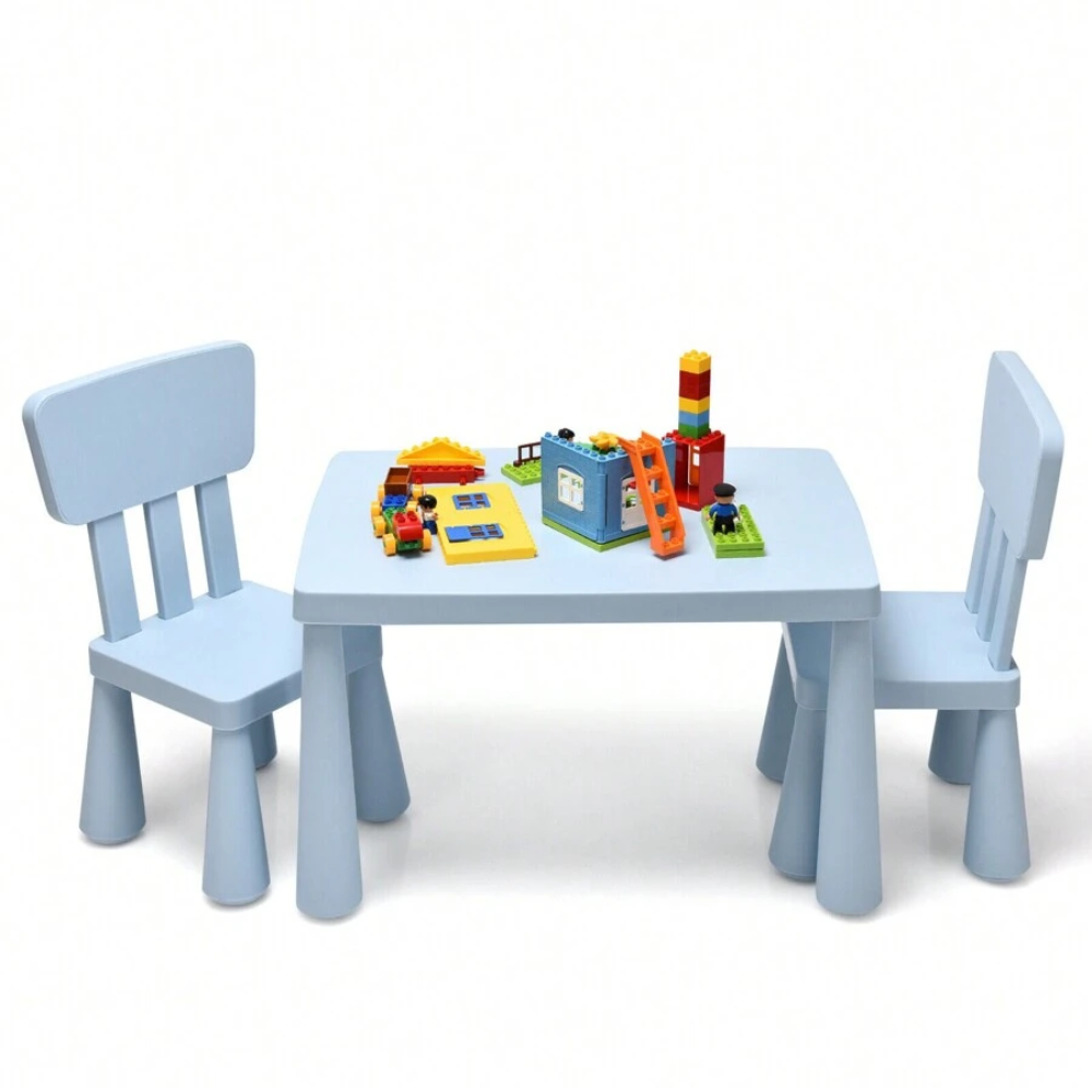  Kids Table 2 Chairs Set Toddler Activity Play Dining Study Desk Gift