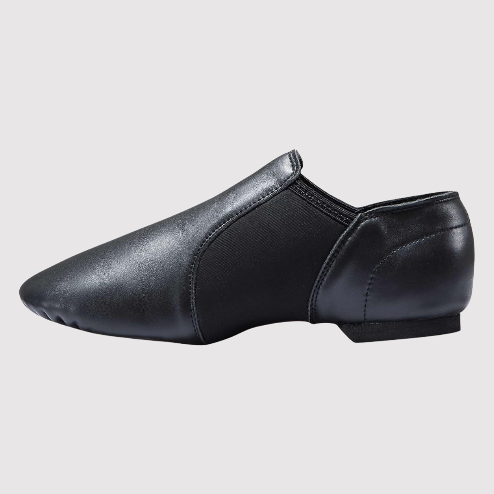 Kids Leather Slip On Jazz Dance Shoes