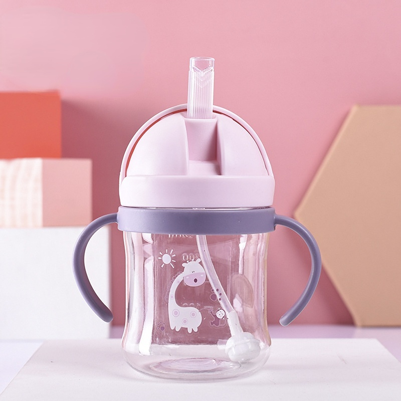 Learning Drinking Cup With Straw For Kids