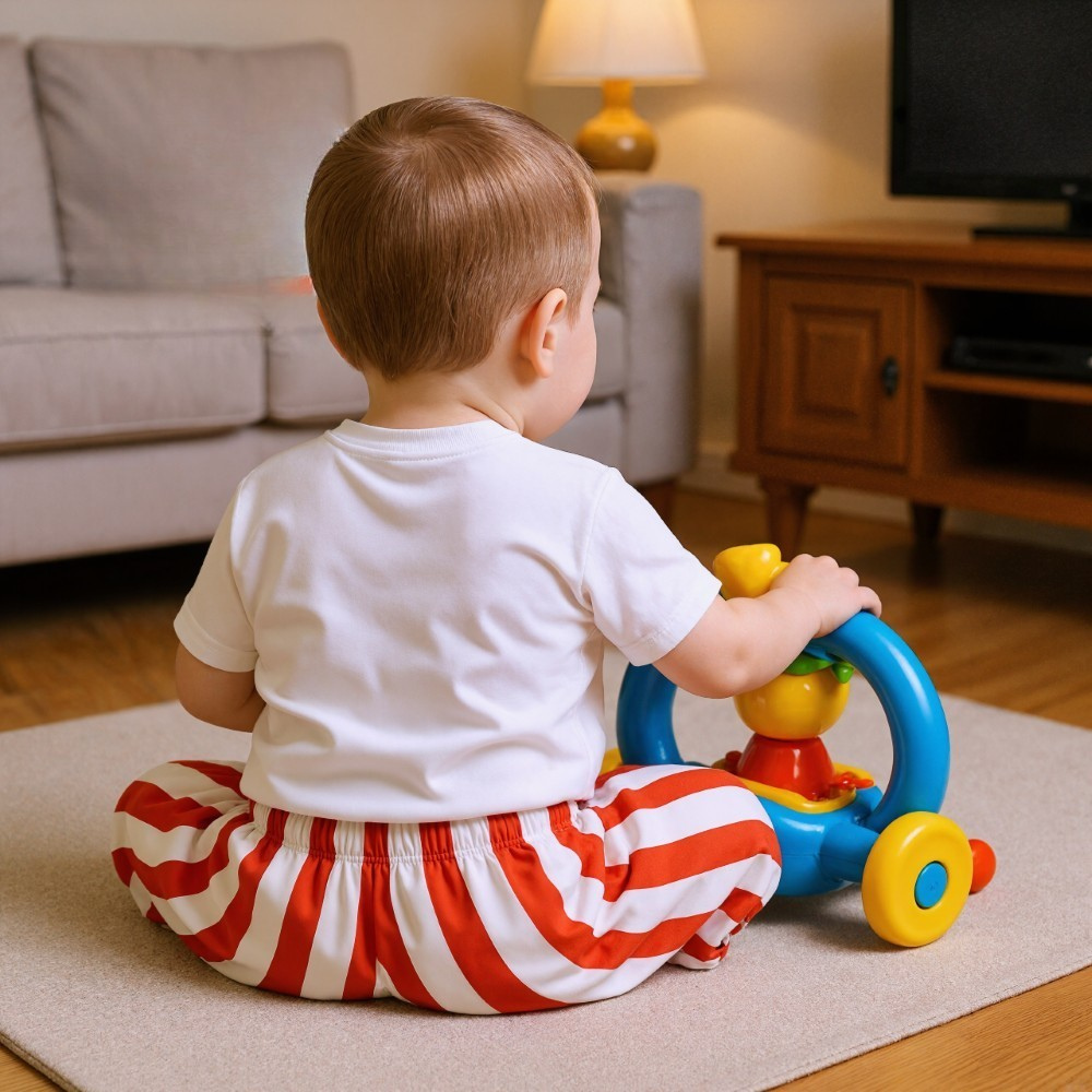 Baby 2 Piece Striped Outfit Set