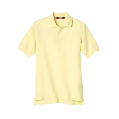 Boys Short Sleeve Pique Uniform Shirt