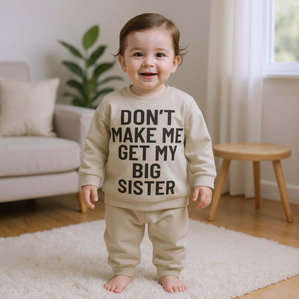 GET MY BIG SISTER Baby 2 Piece Set