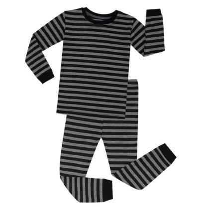 Striped Cotton Pajama Set - Children Pajamas