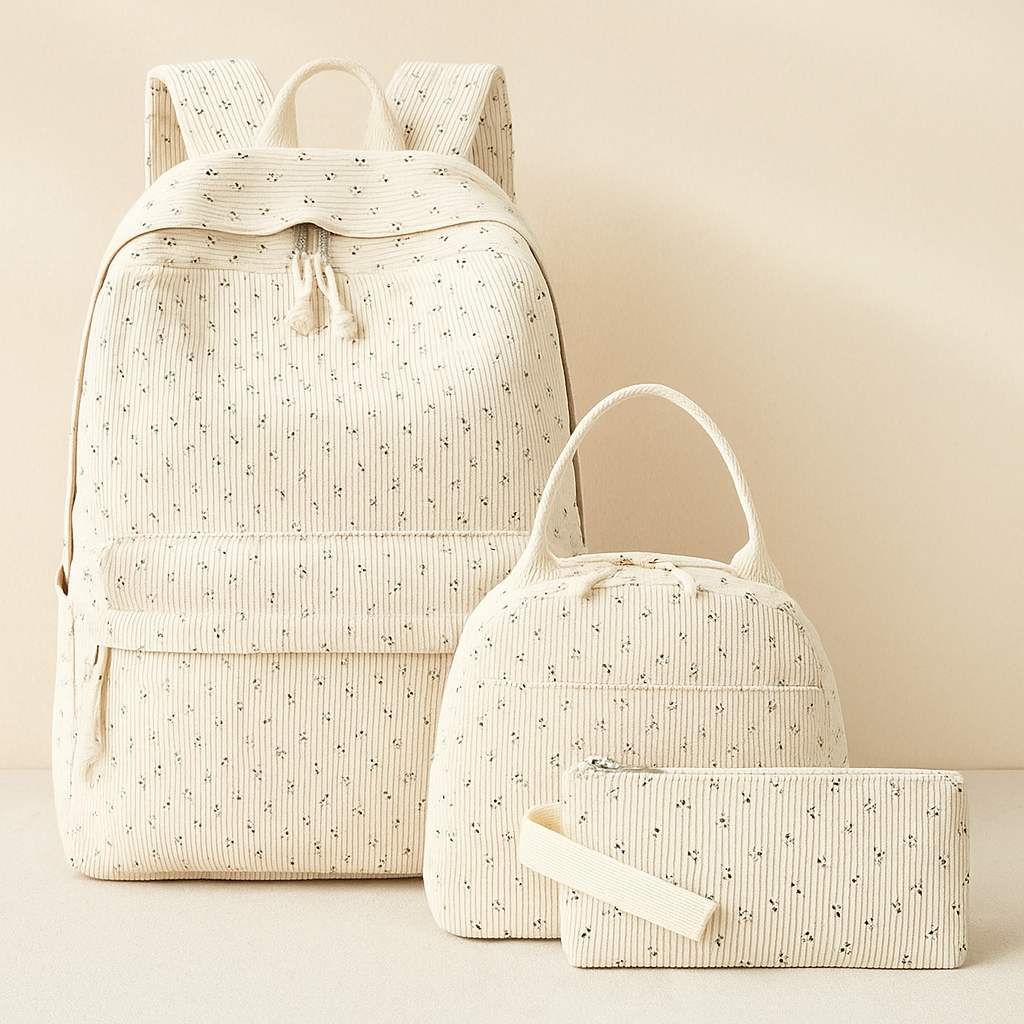 School Backpack Teens Girls Boys Kids School Book Bags With Lunch Box Pencil Bag