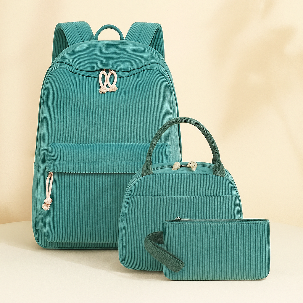 School Backpack Teens Girls Boys Kids School Book Bags With Lunch Box Pencil Bag