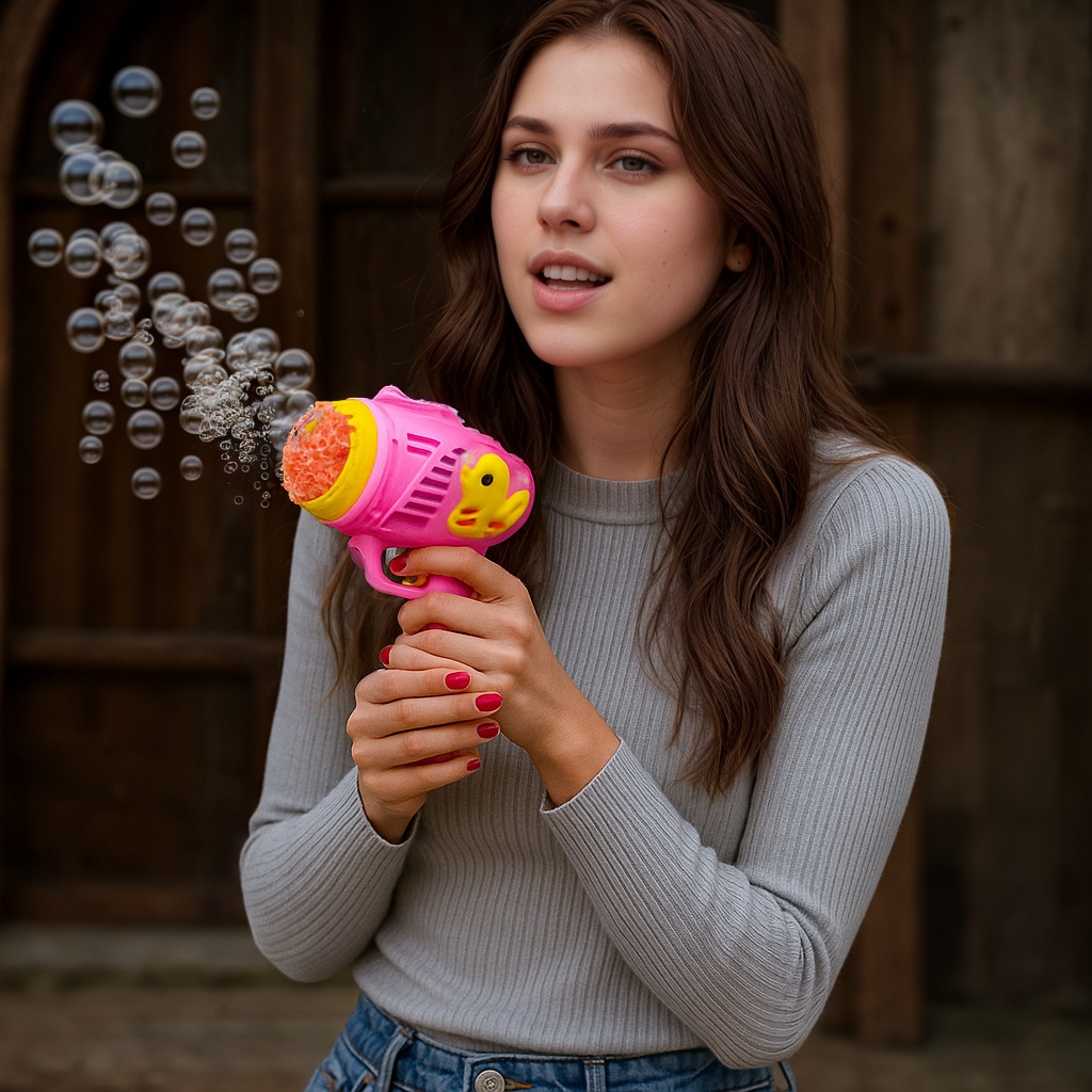 Multi Hole Bubble Gun Toy