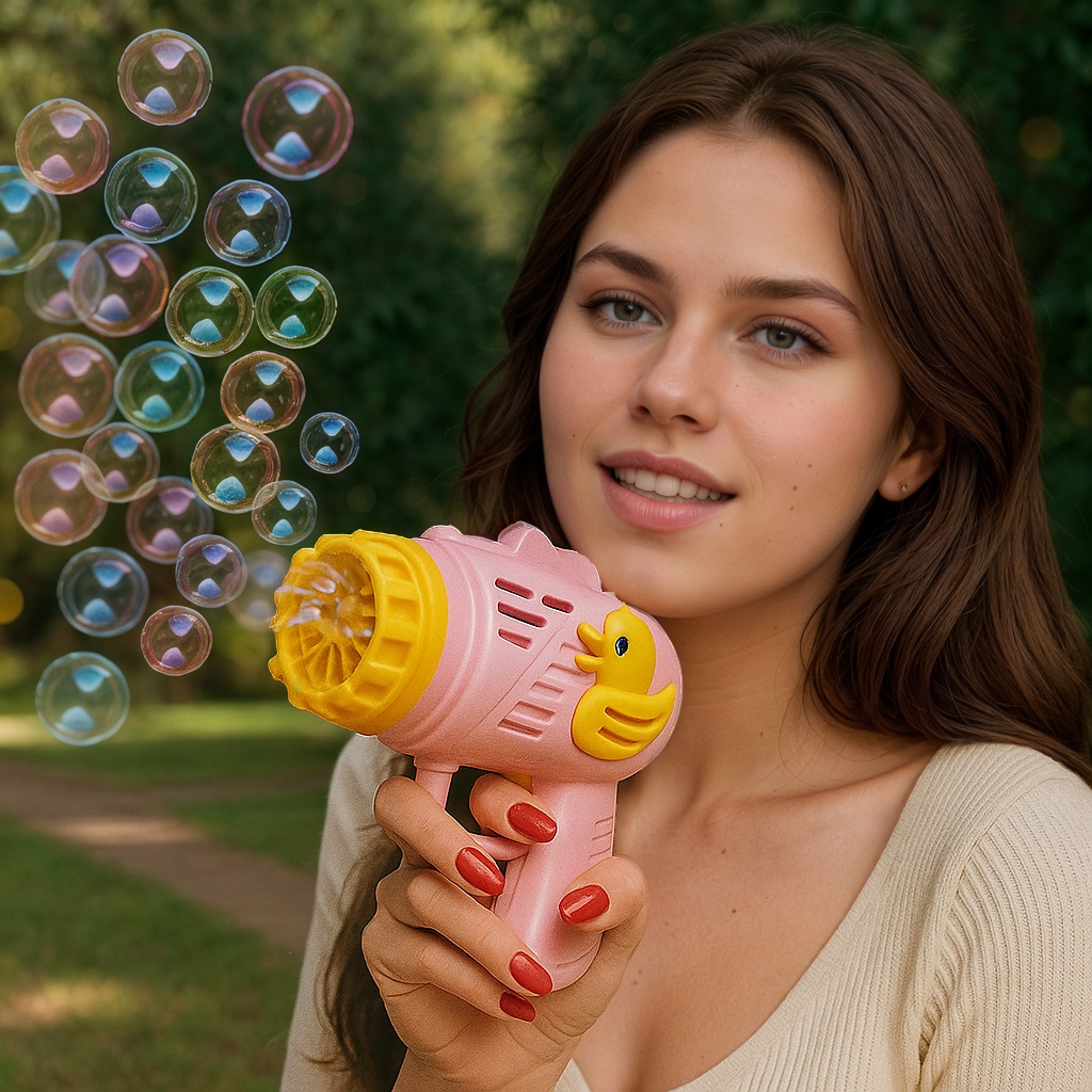 Multi Hole Bubble Gun Toy