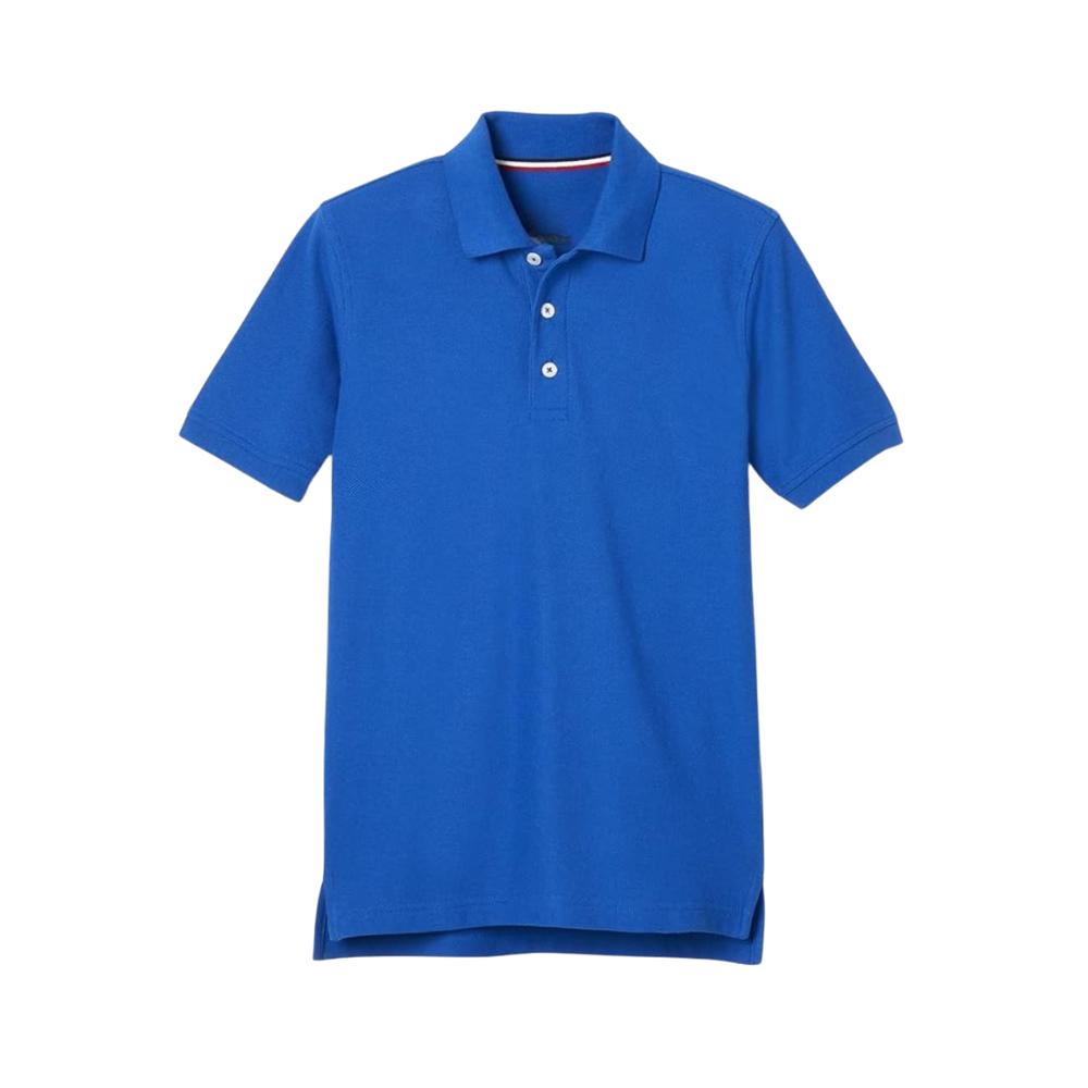 Boys Short Sleeve Pique Uniform Shirt